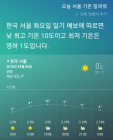 [AI 날씨] 빅스비! 오늘 서울에 비 와? 