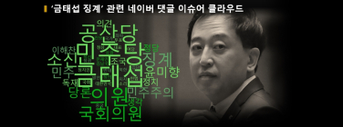 금태섭 징계 논란, 네이버 댓글 