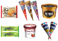 한국인의 '최애' 아이스크림은 월드콘과 투게더...
