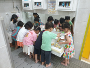 원주부영 어린이집 자원순환 캠페인 참여