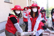 LG전자 임직원 봉사단, 몽골서 교육환경 개선 활동