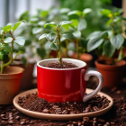 포스코이앤씨, '커피박 활용' 친환경 조경 토양개량제 개발