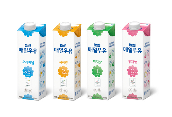 매일유업 후레쉬팩 4종. 사진 제공= 매일유업
