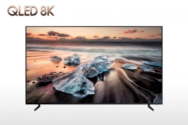 삼성전자가 '2018 IFA'에서 공개한 QLED 8K TV. 사진=삼성전자