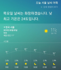 [AI 날씨] 빅스비! 오늘 서울 날씨는? 