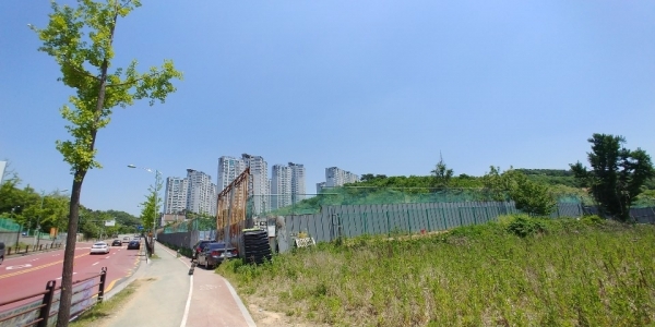 네이버데이터센터 부지였던 용인시 공세동 일대(사진=시장경제DB)