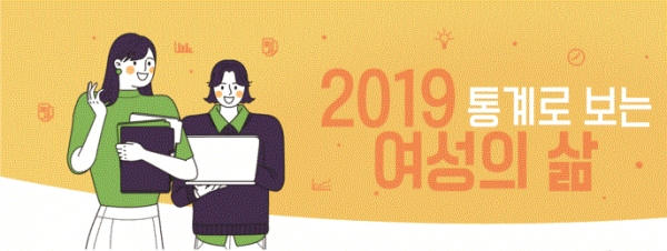 2019 통계로 보는 여성의 삶(그림=통계청)