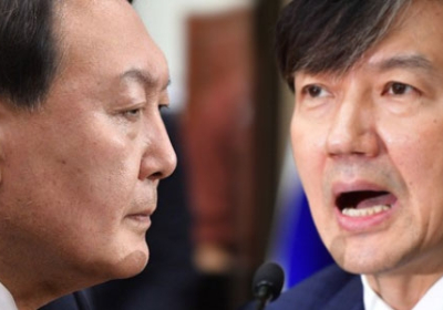조국에겐 꽃, 윤석열엔 엿... “분별없는 지지자들” vs “정치개입 말라는 뜻”