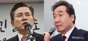 '이낙연 vs. 황교안' 빅매치... 여론조사는 李, 검색량은 黃 ①