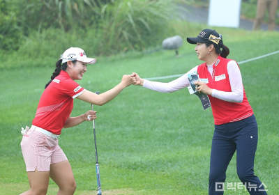 [KLPGA 생생포토] '제주삼다수 마스터스' 2라운드 잔여경기 하아라이트