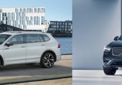 티구안 올스페이스?볼보 XC90 '인테리어' 갑론을박
