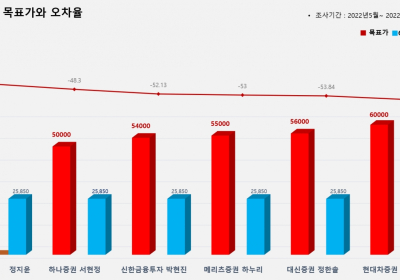 <증권리포트 분석-2022년5월> 그래픽 뉴스 ④적중 애널리스트 전무 종목