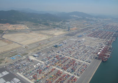광양항 자동차 화물 2020년보다 2배 증가
