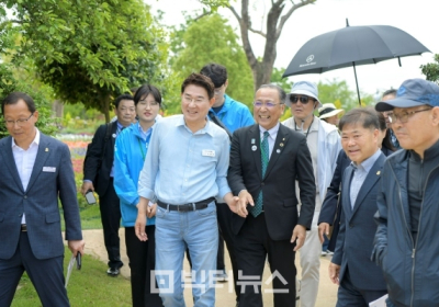 ‘일본 이즈미시’ 대표단 순천정원박람회 방문