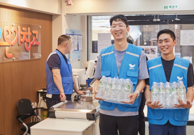 SPC그룹, 폭염 취약계층에 생수 지원 나눔활동
