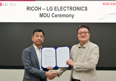 LG전자, 리코와 손잡고 글로벌 B2B 경쟁력 강화