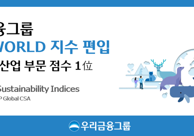 우리금융, DJSI World 지수 편입