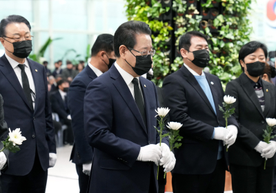 무안공항서 제주항공 여객기 참사 희생자 49재 합동위령제