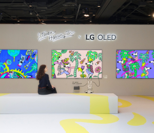 LG전자, '프리즈뉴욕'서 올레드 TV 팝아트 전시