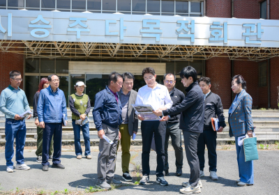 노관규 순천시장, “그린바이오 전진기지” 조성 현장 점검