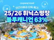 쿠팡트래블, 휘닉스파크 블루캐니언 연간이용권 단독 특가 판매