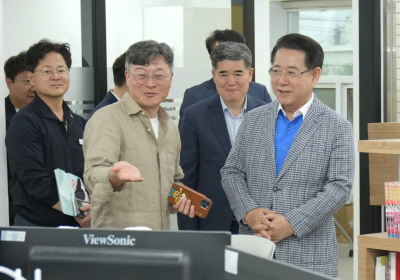 김영록 지사, 순천 글로벌 애니클러스터 조성 구상