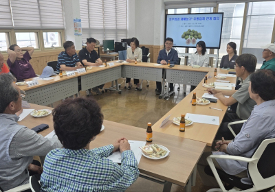 영암군, 청무화과 안정 유통망 협의