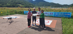 여수시, 섬지역 드론 배송 상용서비스 본격화