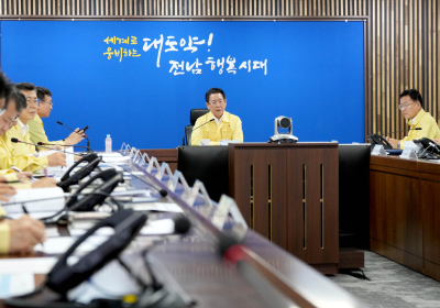 김영록 지사 “폭우 이재민 현장조치 긴급 지시