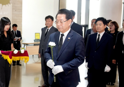 전남도 18일 김대중 대통령 서거 16주기 추모식