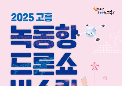 고흥 녹동항에서 드론쇼 버스킹 공연