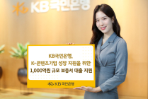 KB국민은행, 'K-콘텐츠기업 성장 지원' 업무협약