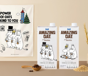  어메이징 오트 바리스타 X 무민 에디션 한정 출시
